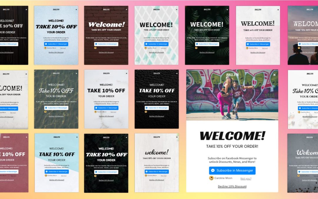 Must Have Smart Pop-ups to Grow Your Messenger List